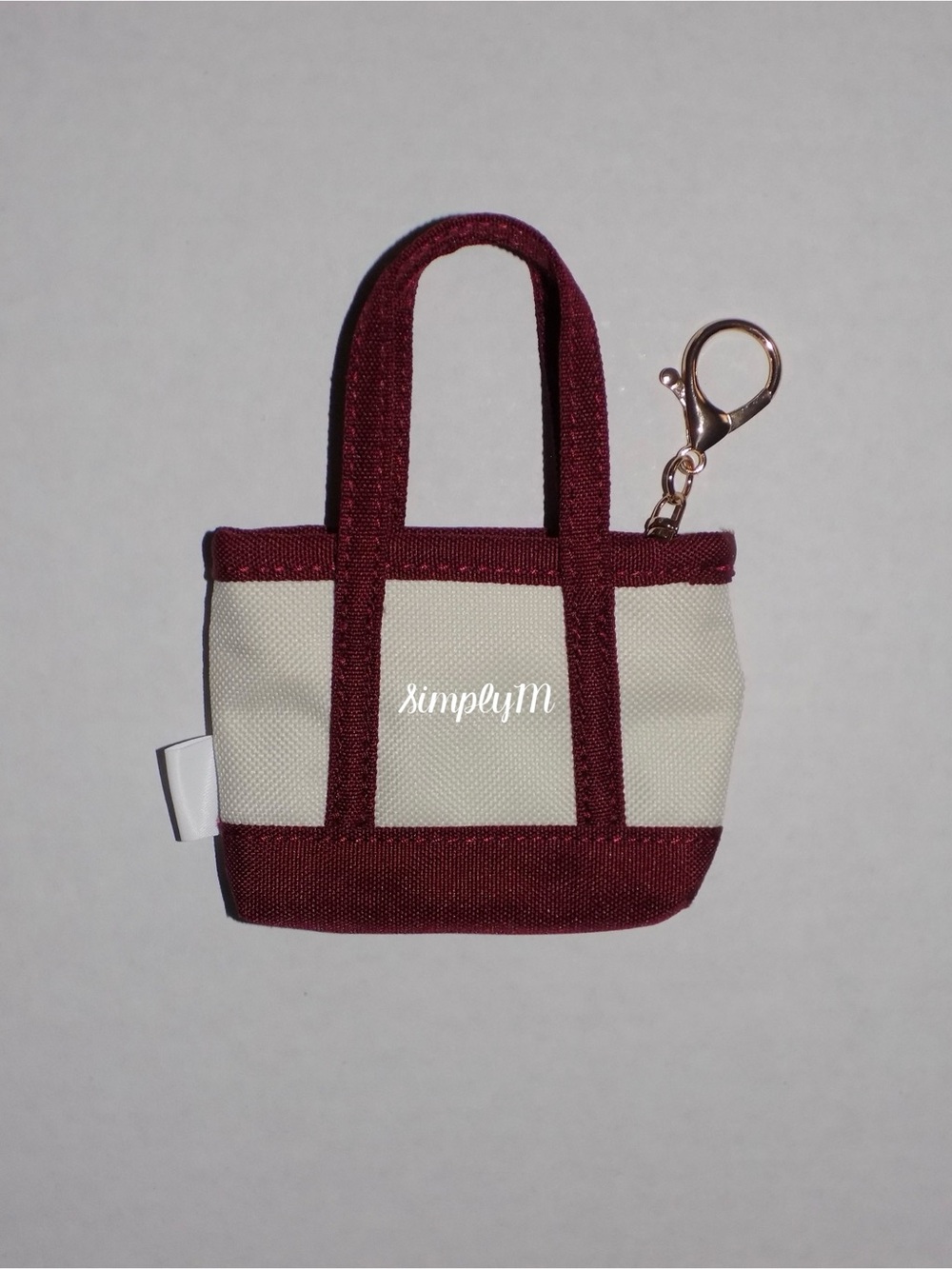 Peanuts Snoopy AE Mini Tote & Steiff Plush & Pave 3D Rhinestone Bling Keychain - Picture 3 of 12
